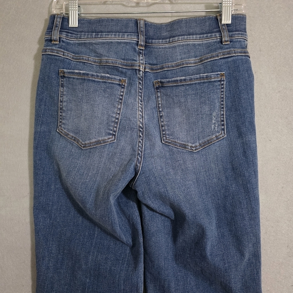 Spanx Womens Straight Leg Ankle Jeans 20356R Size Medium - Picture 9 of 10